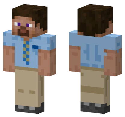 Guy From Free Guy Minecraft skin