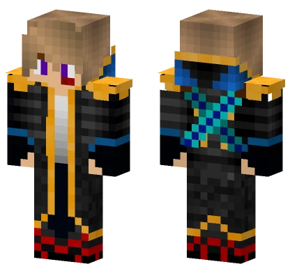 Gwen The Warrior Boy Minecraft skin