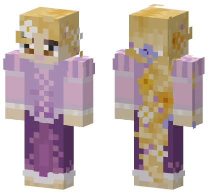 Gy Rapunzel Minecraft skin