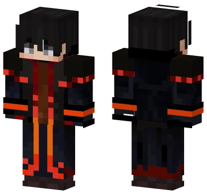 Hahanoob Dark Outfit Minecraft skin