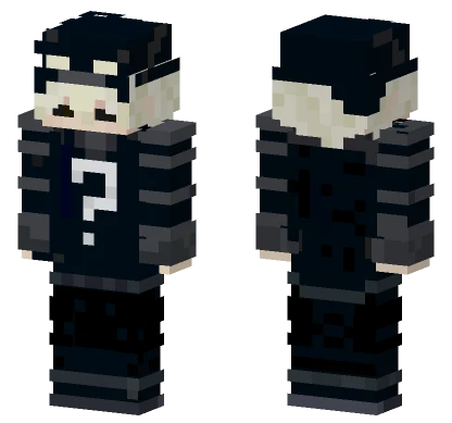Hahskqhjagwuw Black Suit Minecraft skin