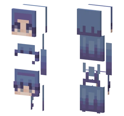 Hair Shading Tutorial Minecraft skin