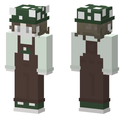 Haley Mushroom Skin Minecraft skin