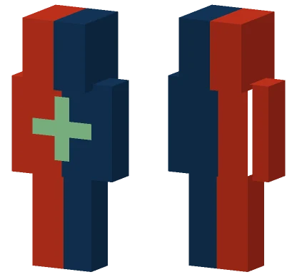 Half and Half Minecraft skin