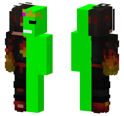 Half Chain Flamer Half Theflame0fwar89 Minecraft skin