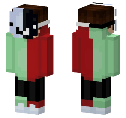 Half Dream Half Nightmare Minecraft skin