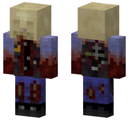Half Life 1 Zombie Guard Minecraft skin