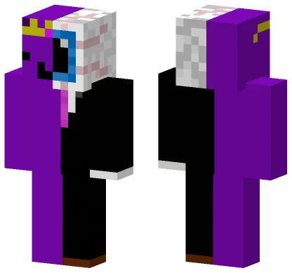 Half Wemmbu Half Eggchan Minecraft skin