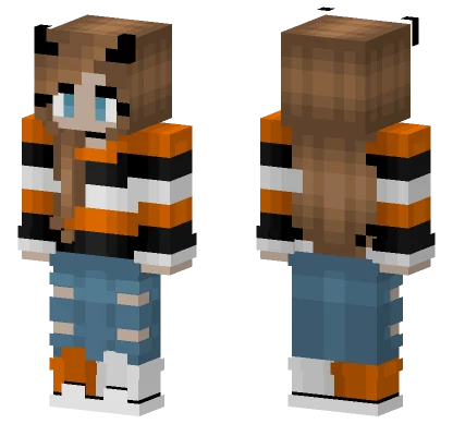 Halloween Autumn Sweater Minecraft skin