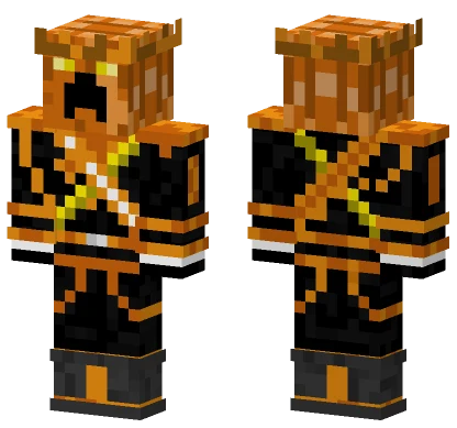 Halloween Creeper Minecraft skin