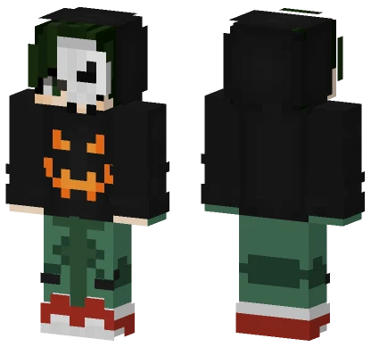 Halloween Deku Minecraft skin