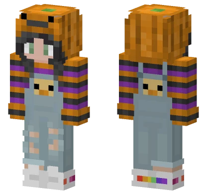 Halloween Duck Overall Pride Minecraft skin