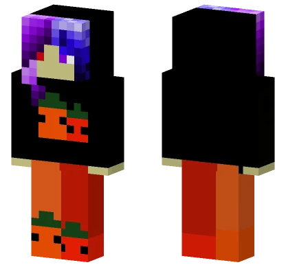 Halloween Girl 2.0 Minecraft skin