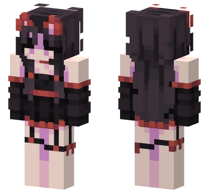 Halloween Girl Minecraft skin