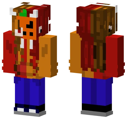 Halloween Girl Matching Minecraft skin