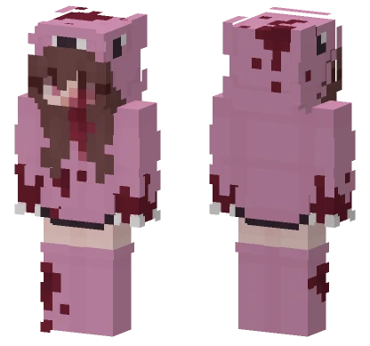Halloween Gloomy Bear Minecraft skin