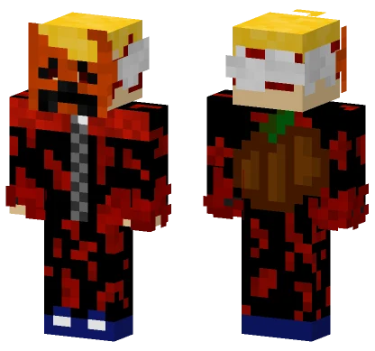 Halloween Human Skin Minecraft skin