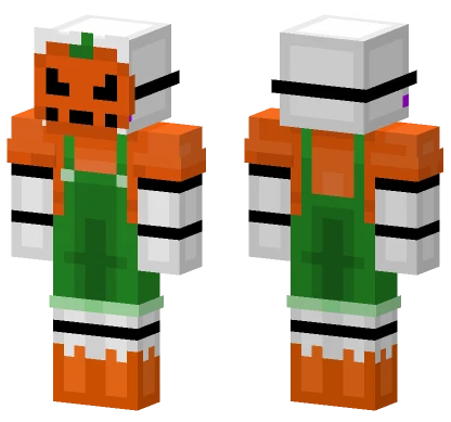 Halloween Lolbit Minecraft skin