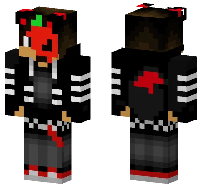 Halloween Mask Furry Minecraft skin