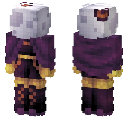 Halloween Moony V2 Minecraft skin