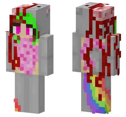Halloween Nyan Cat Minecraft skin