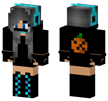 Halloween Pumpkin Skin Minecraft skin
