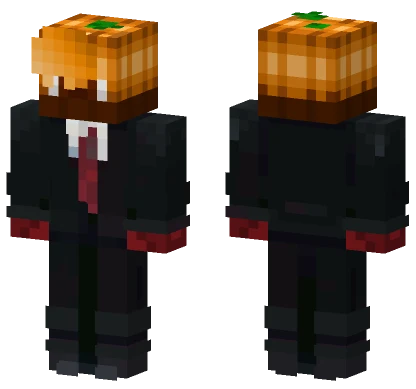 Halloween Pumpkin Skin Minecraft skin