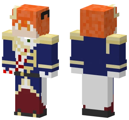 Halloween Royalty Gudako Minecraft skin