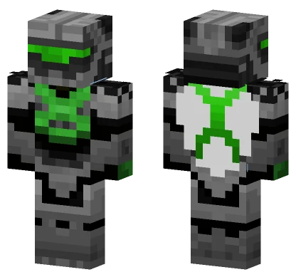 Halo Xbox Spartan Minecraft skin