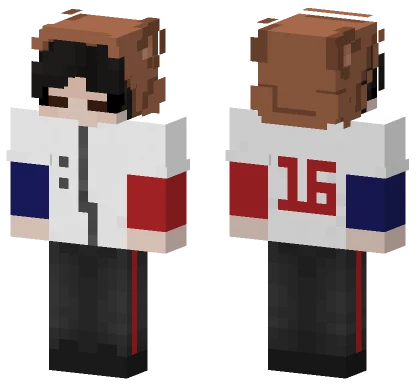 Han Eyes Closed Classic Minecraft skin