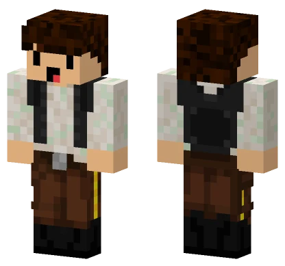Han Solo Finn Minecraft skin