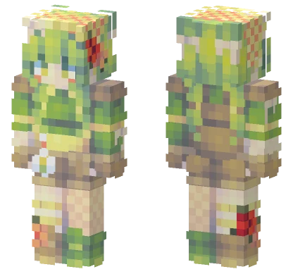 Hana Ni Natte SF Minecraft skin
