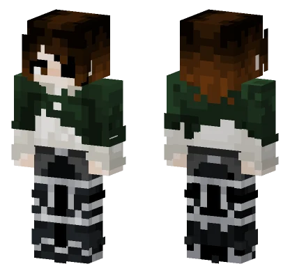 Hange Zoe Minecraft skin