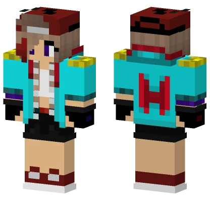 Hannah Maid Outfit Minecraft skin