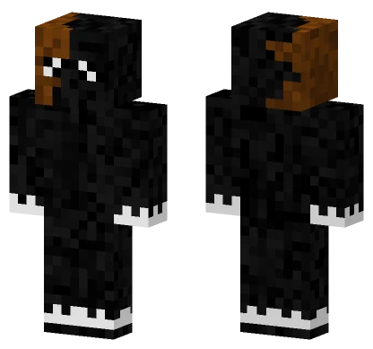 Happy Bald Oreo Minecraft skin