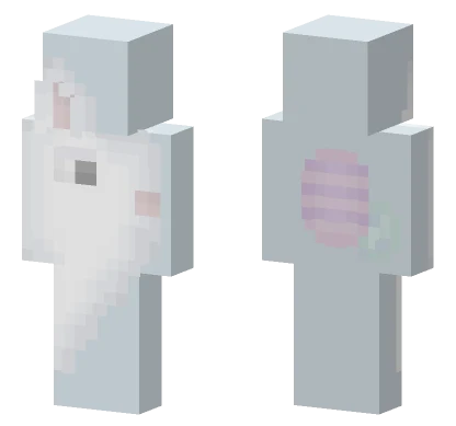 Happy Easter Bunny Minecraft skin