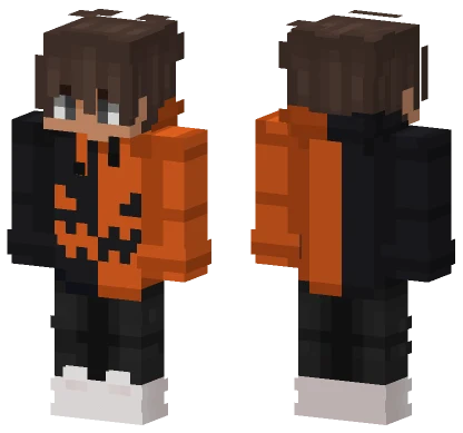 Happy Halloween Boy Minecraft skin