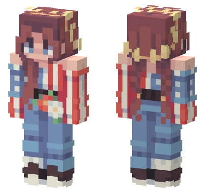 Happy Independence Day 33 Minecraft skin