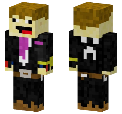 Happy Suit Man Minecraft skin