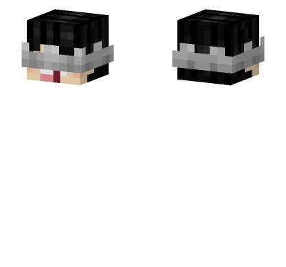 Harielhead Black Hair Minecraft skin