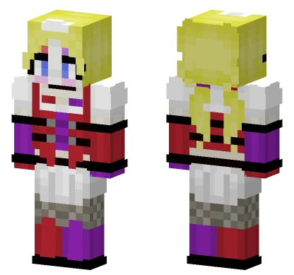 Harley Quinn Nurse Minecraft skin