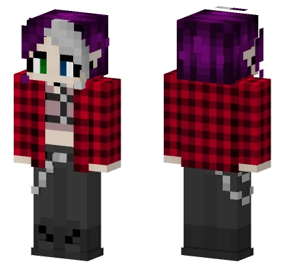 Harness Chains Grunge Fashion Minecraft skin