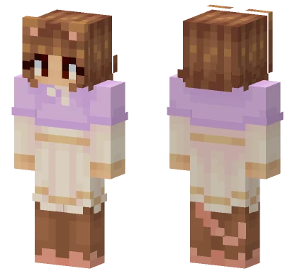 Hata Girl Minecraft skin