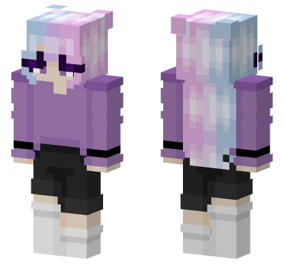 Hateful Pastel Girl Minecraft skin