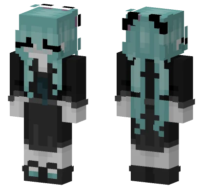 Hatsune Miku Skin Minecraft skin
