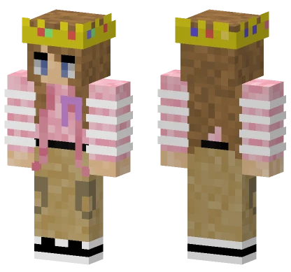 Having Fun Girl Minecraft skin