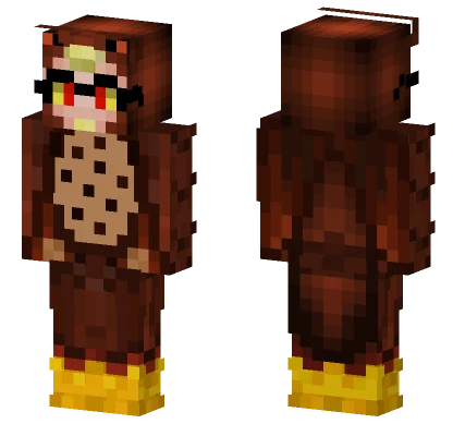 Hawk Guy Minecraft skin