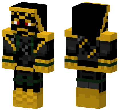 Hawkeye Ronin Marvel Rivals Minecraft skin