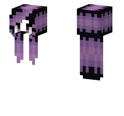 Hb Black Mix Cotton Candy Minecraft skin
