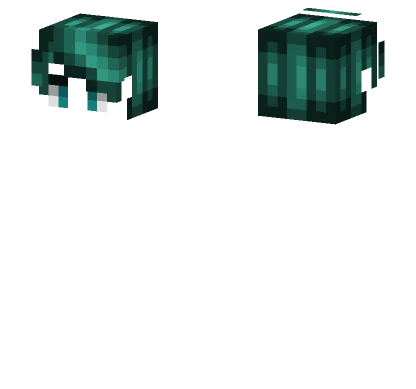 Hb Male Teal Fade Minecraft skin